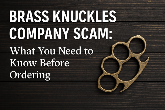 Brass Knuckles Company SCAM: What You Need to Know Before Ordering - Brass Knuckles Shop