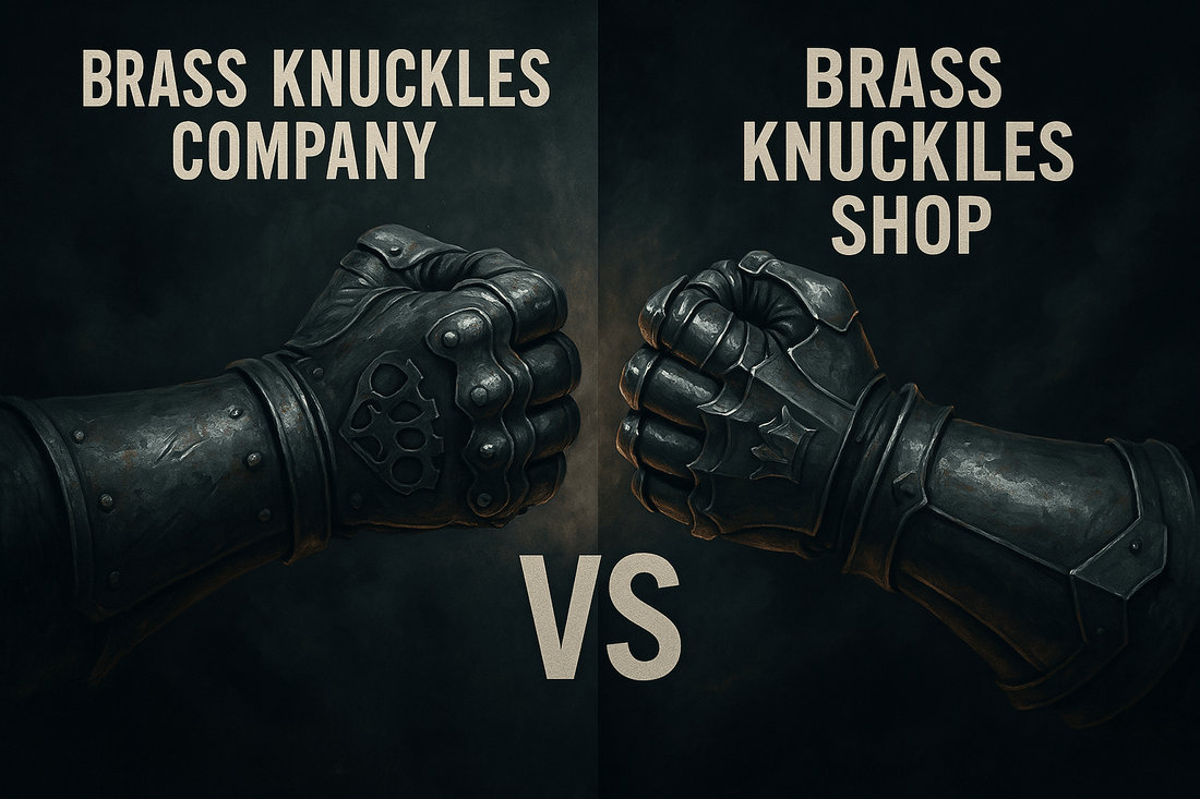 Brass Knuckles Company vs. Brass Knuckles Shop: Which One’s Better in 2025? - Brass Knuckles Shop