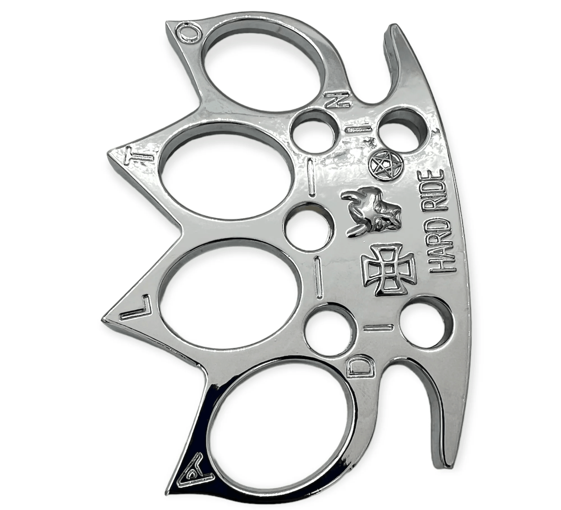 Hard Ride (Silver) - Brass Knuckles Shop