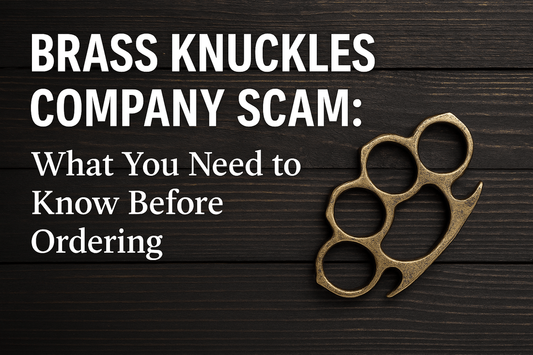 Brass Knuckles Company SCAM: What You Need to Know Before Ordering - Brass Knuckles Shop