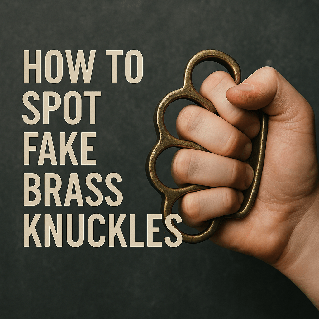 How to Spot Fake Brass Knuckles: 6 Red Flags to Watch Out For - Brass Knuckles Shop