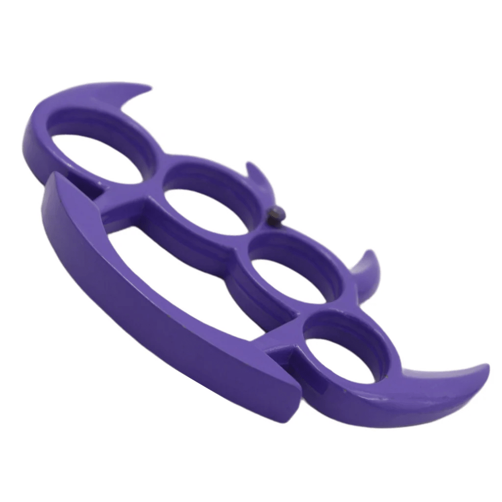 Amethyst Crown – Spiked Steel Edition - Brass Knuckles Shop