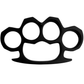 Black Gloss Buckler - Brass Knuckles Shop