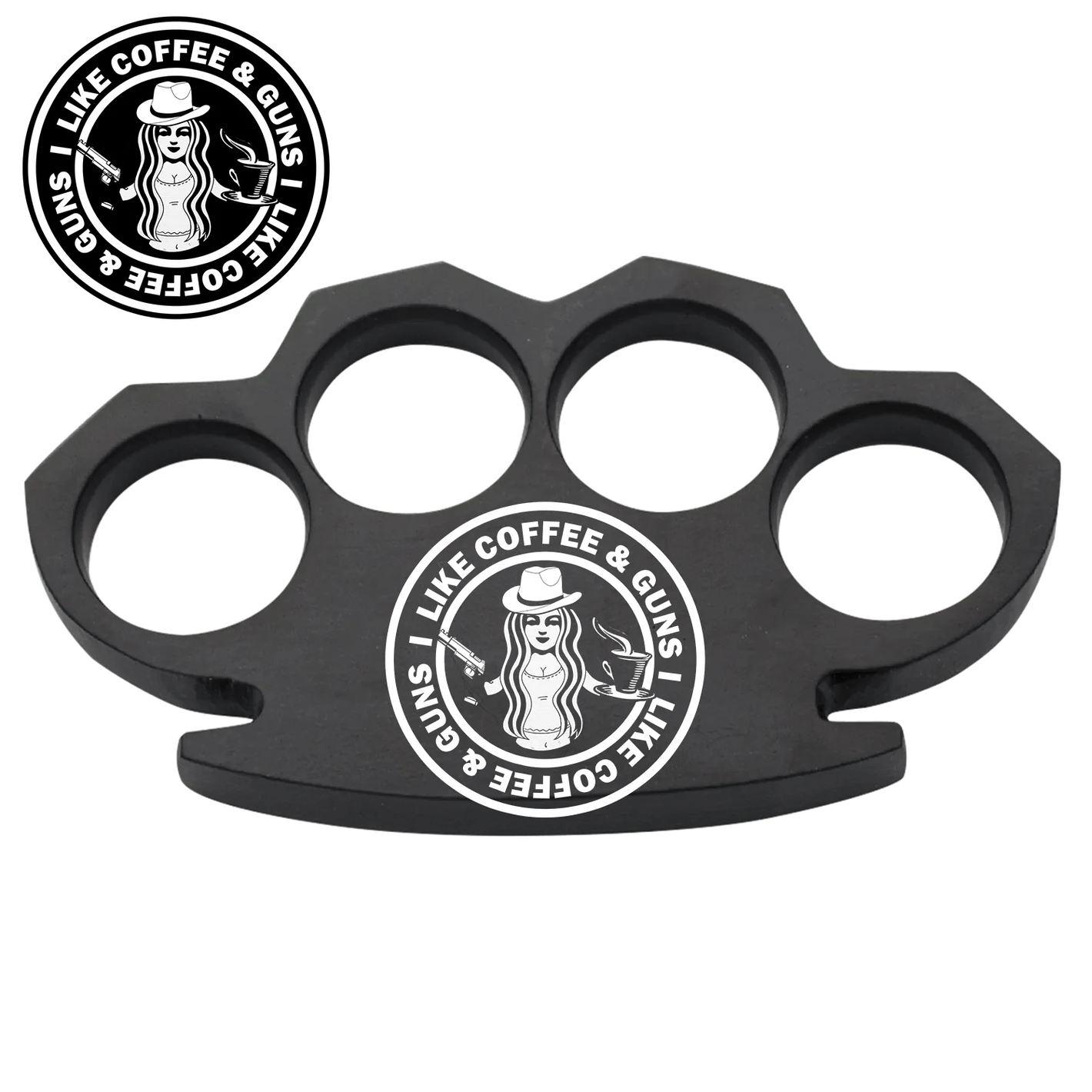 Caffeine & Carry Knuckles - Brass Knuckles Shop