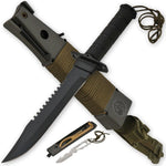 Camp Blade – Black - Brass Knuckles Shop