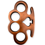 Copper Spade Cutout Knuckles - Brass Knuckles Shop