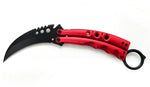 Curved Fury – RED - Brass Knuckles Shop