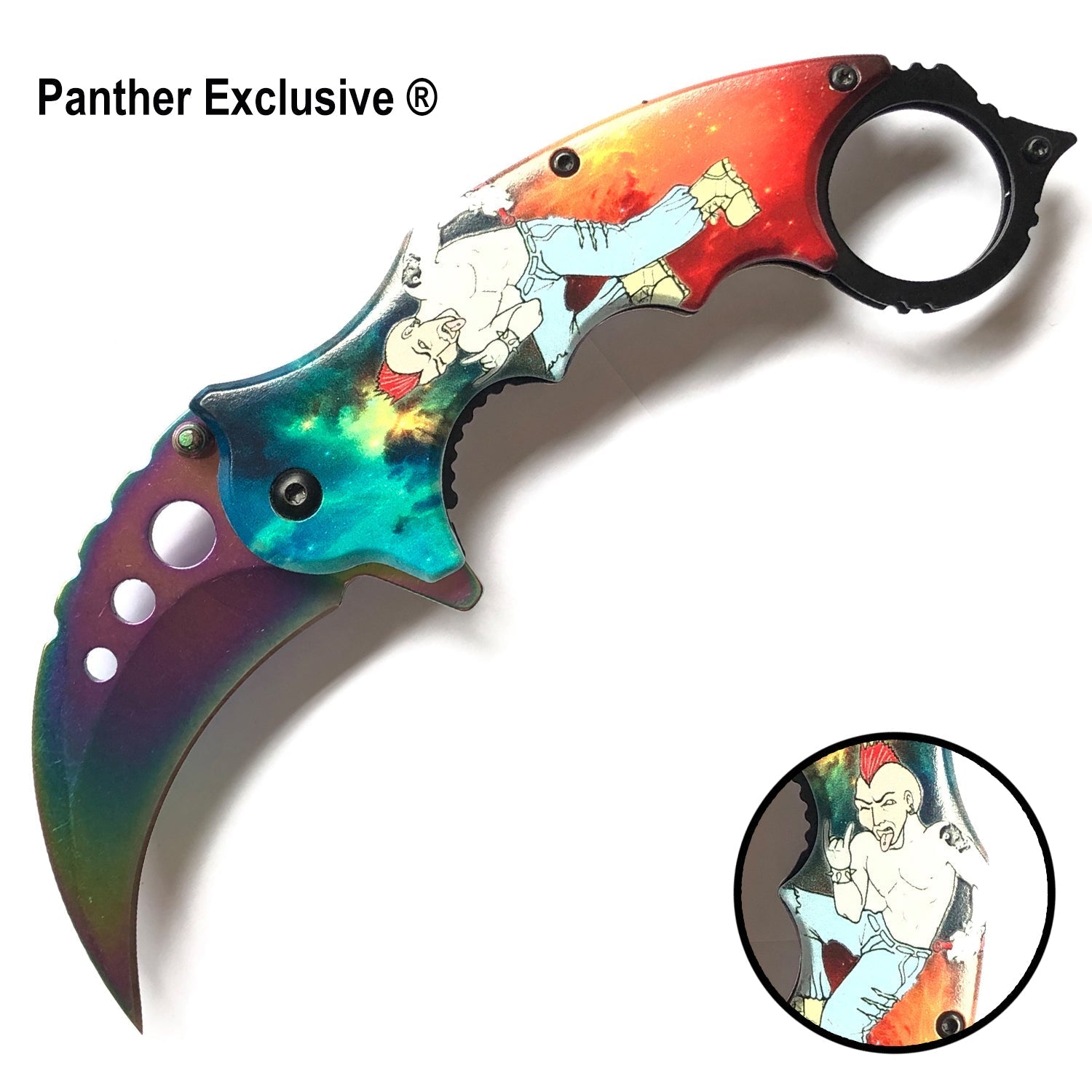 Fang Grip 1 - Brass Knuckles Shop