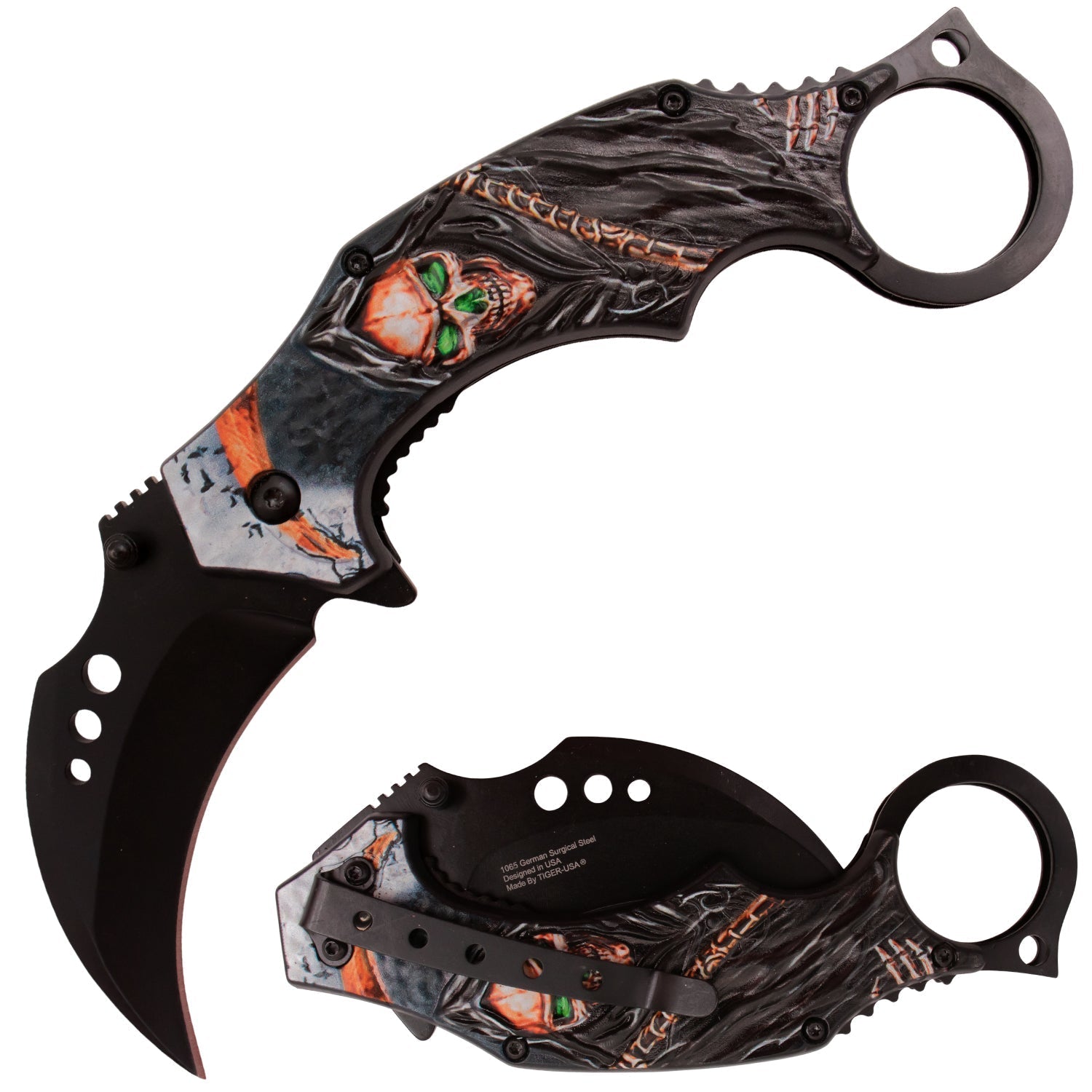 Fang Grip - Brass Knuckles Shop