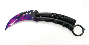 Fang Grip – Purple Dragon - Brass Knuckles Shop