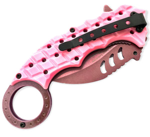 Fang Grip – WHITE GREEN - Brass Knuckles Shop