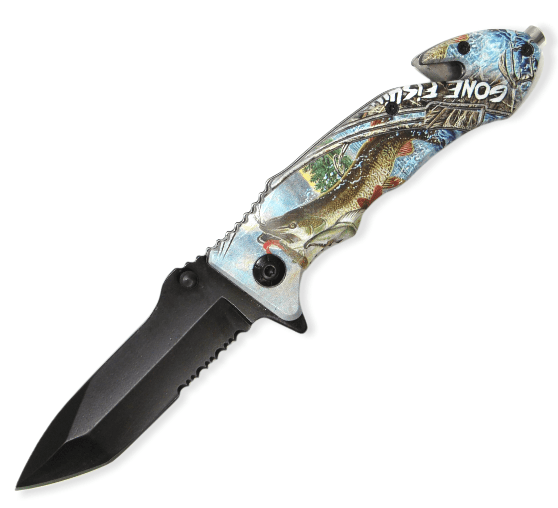 Fast Action – GONE FISHING - Brass Knuckles Shop