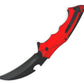 Flick Blade – RED - Brass Knuckles Shop