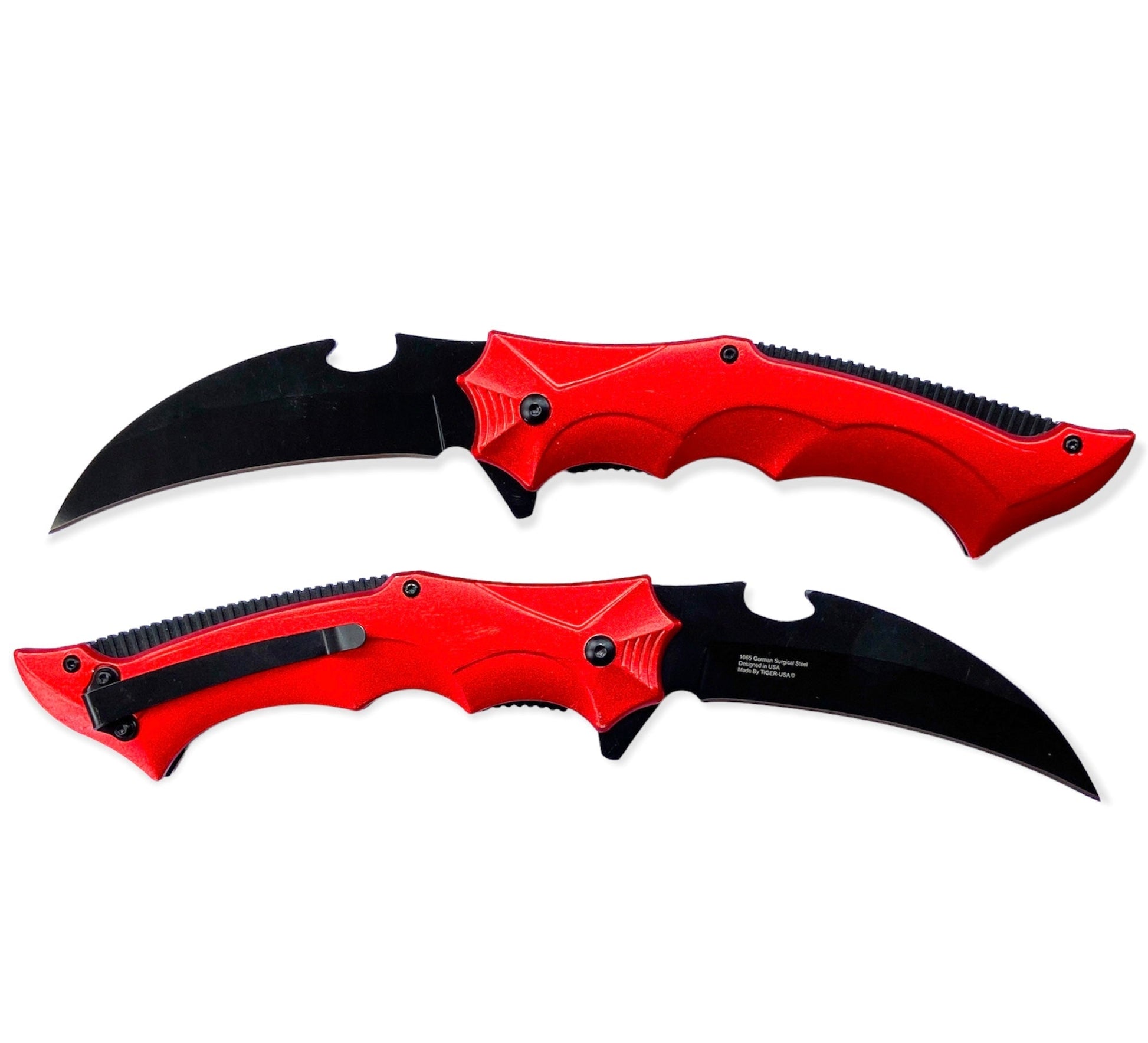 Flick Blade – RED - Brass Knuckles Shop