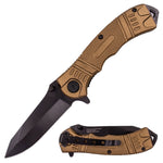 Flick Blade – Tan - Brass Knuckles Shop