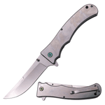 Flick Open – SILVER - Brass Knuckles Shop