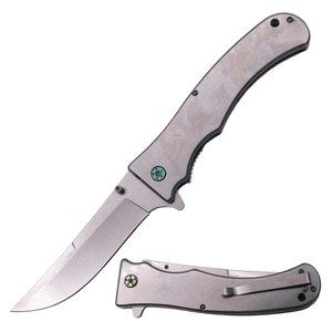 Flick Open – SILVER - Brass Knuckles Shop