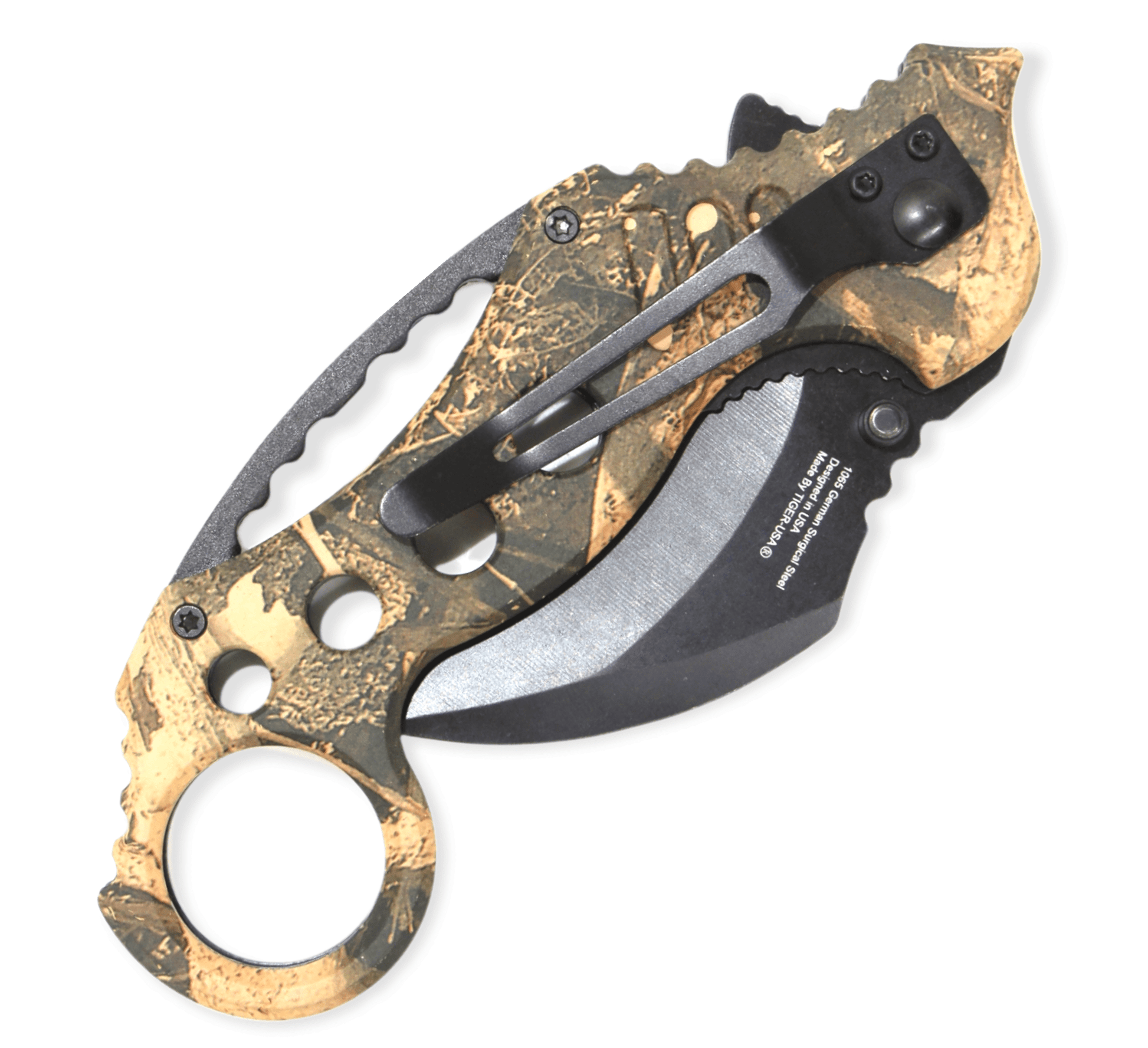 Flip Fire – Brown Cammo - Brass Knuckles Shop