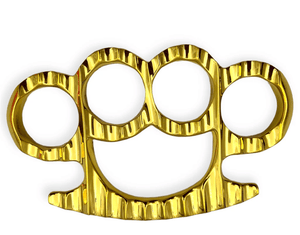 Gold Standard – CNC Machined Brass Edition - Brass Knuckles Shop