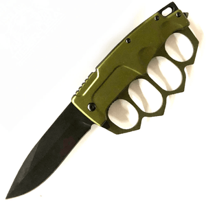 Green Beret Trench Knife - Brass Knuckles Shop
