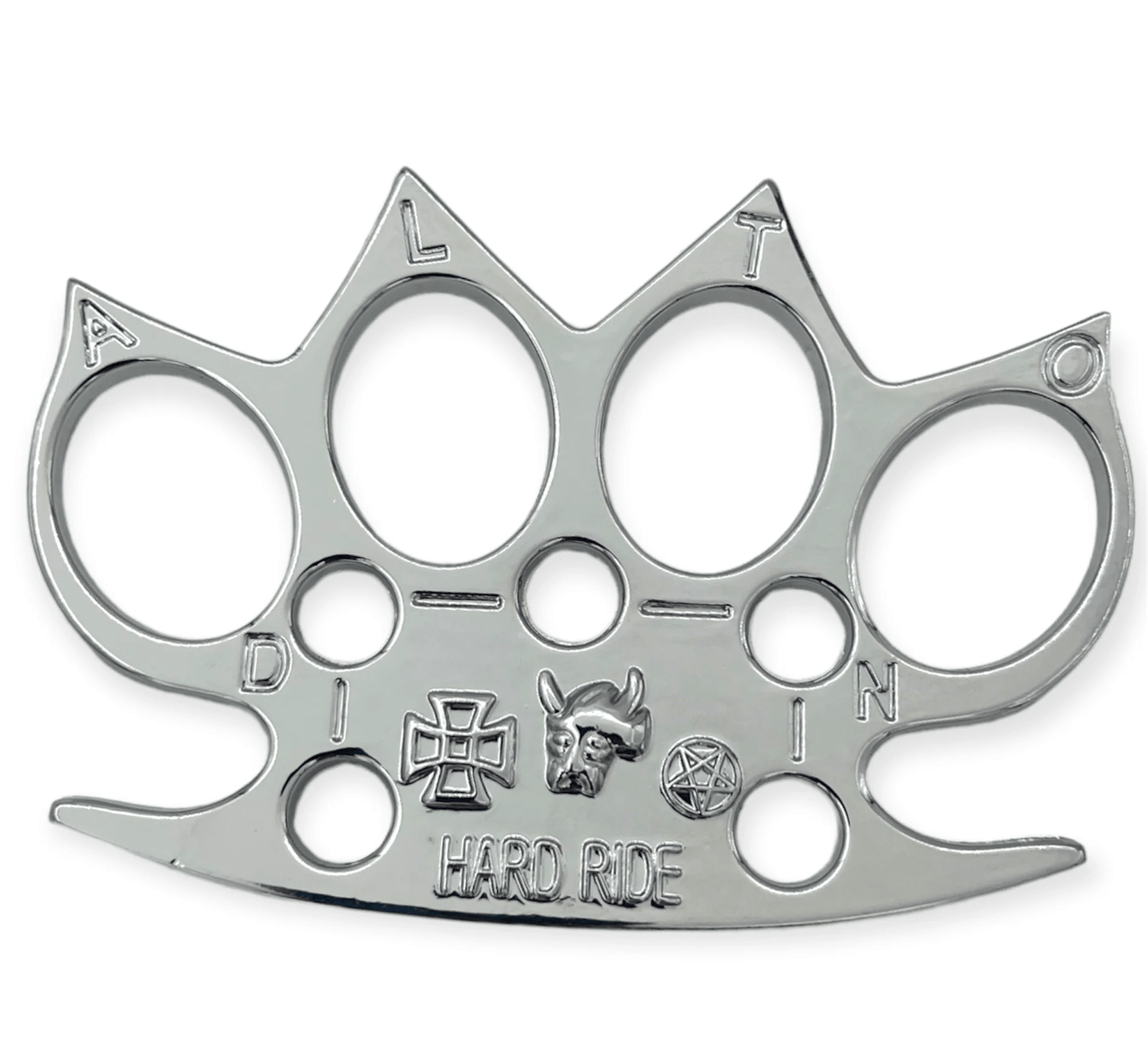 Hard Ride (Silver) - Brass Knuckles Shop