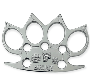 Hard Ride (Silver) - Brass Knuckles Shop