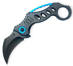 Hawk Talon – Black With Teal - Brass Knuckles Shop