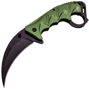 Hawk Talon – Green - Brass Knuckles Shop