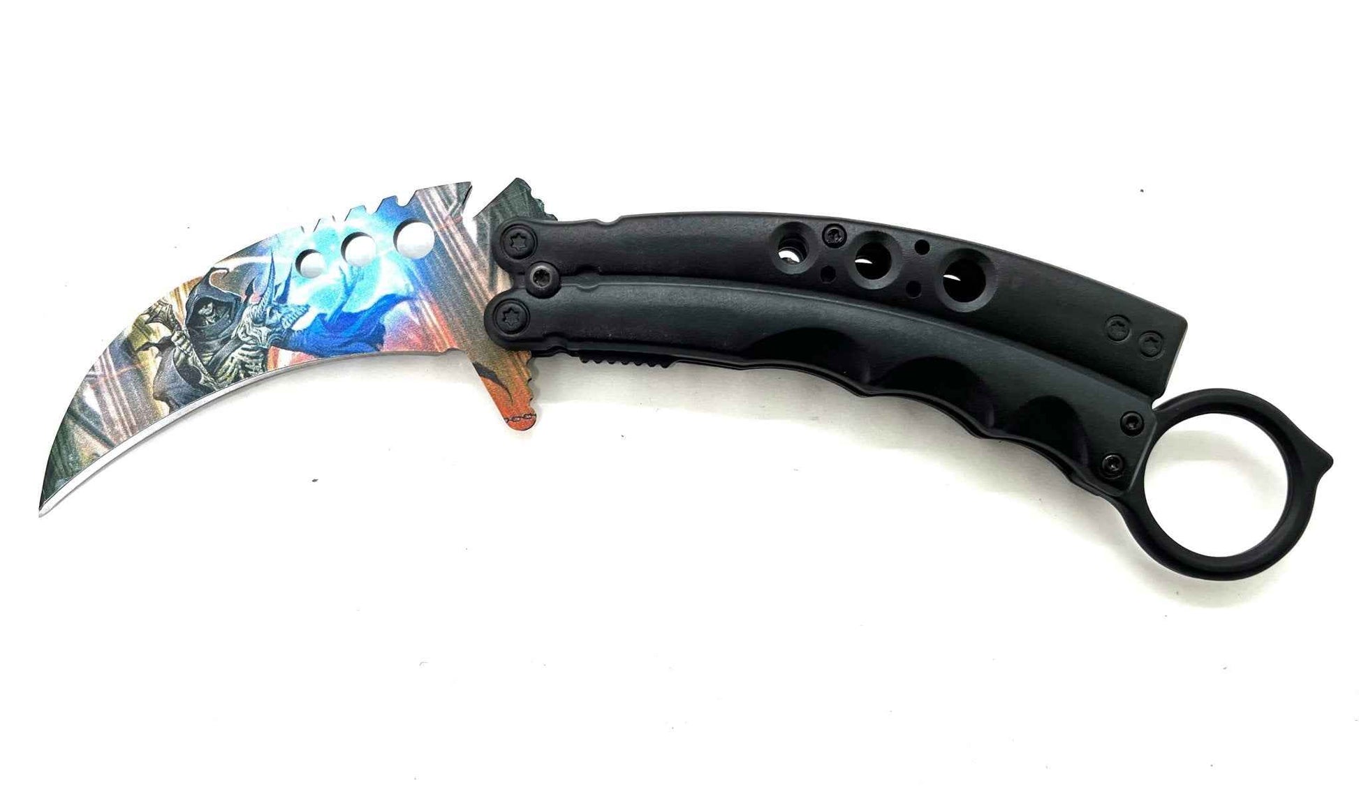 Hook Blade – Skull Blue Light