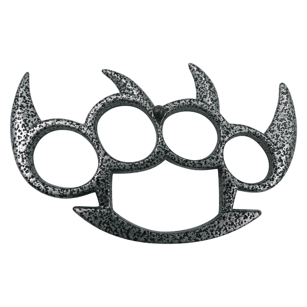 Iron Warden – Damascus Spike Edition - Brass Knuckles Shop