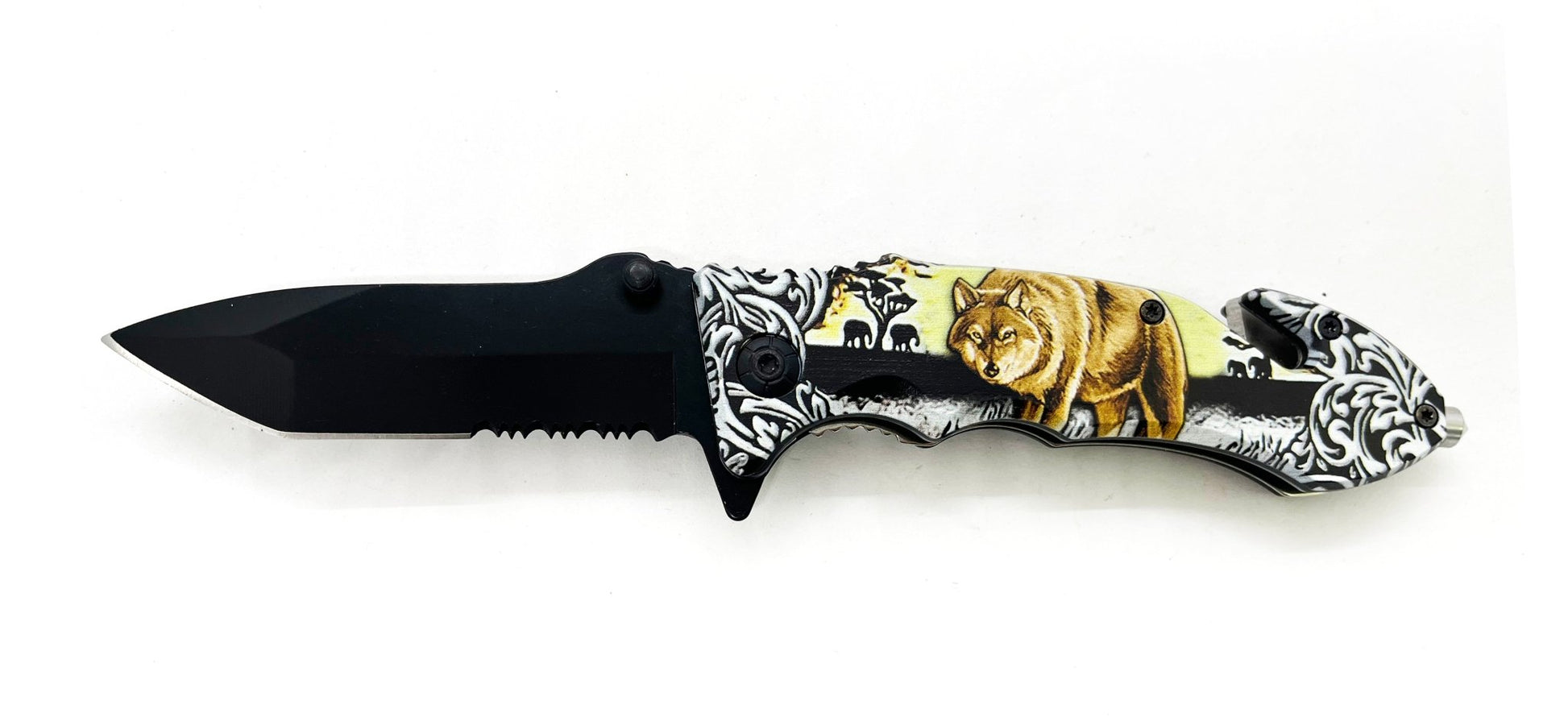 Launch Pad – Yellow/White Black Wolf - Brass Knuckles Shop