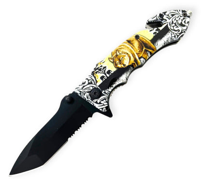 Launch Pad – Yellow/White Black Wolf - Brass Knuckles Shop