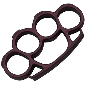 Maroon Lexan Knuckles - Brass Knuckles Shop