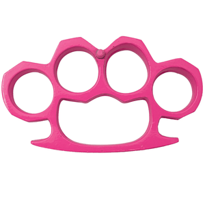Pink Claw Knuckle Duster - Brass Knuckles Shop