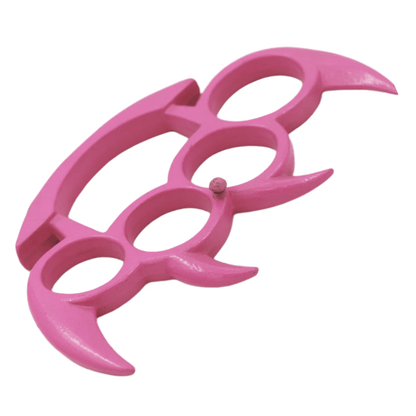 Pink Devil Knuckle Duster - Brass Knuckles Shop