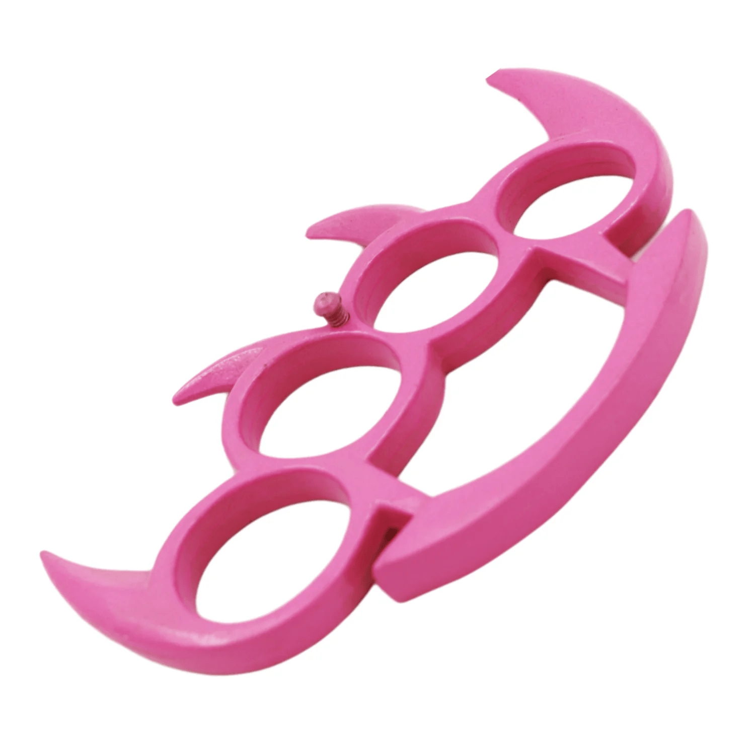 Pink Devil Knuckle Duster - Brass Knuckles Shop