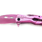 Pop Lock – LIGHT PINK HANDLE and KNIFE - Brass Knuckles Shop