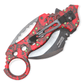 Pop Lock – RED & BLACK Skull - Brass Knuckles Shop