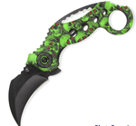Quick Flip – Green Skull Cammo - Brass Knuckles Shop