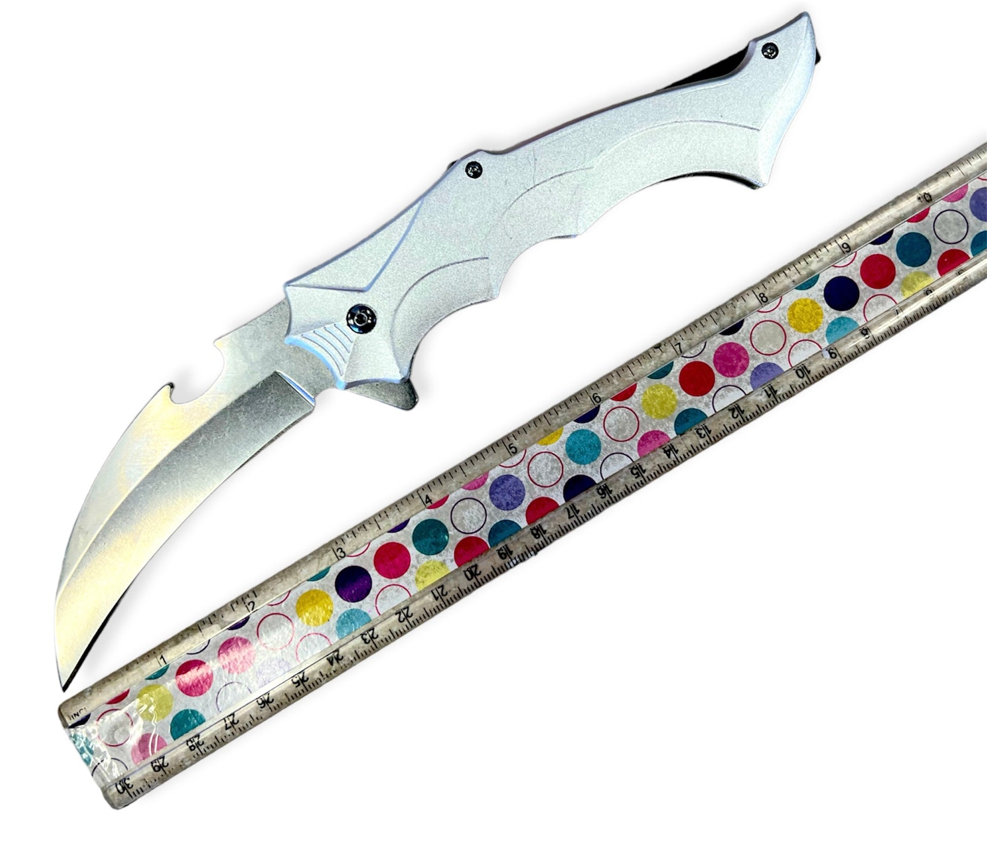 Quick Flip – SILVER - Brass Knuckles Shop