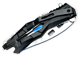 Rapid Deploy – Blue knife - Brass Knuckles Shop