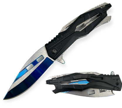 Rapid Deploy – Blue knife - Brass Knuckles Shop