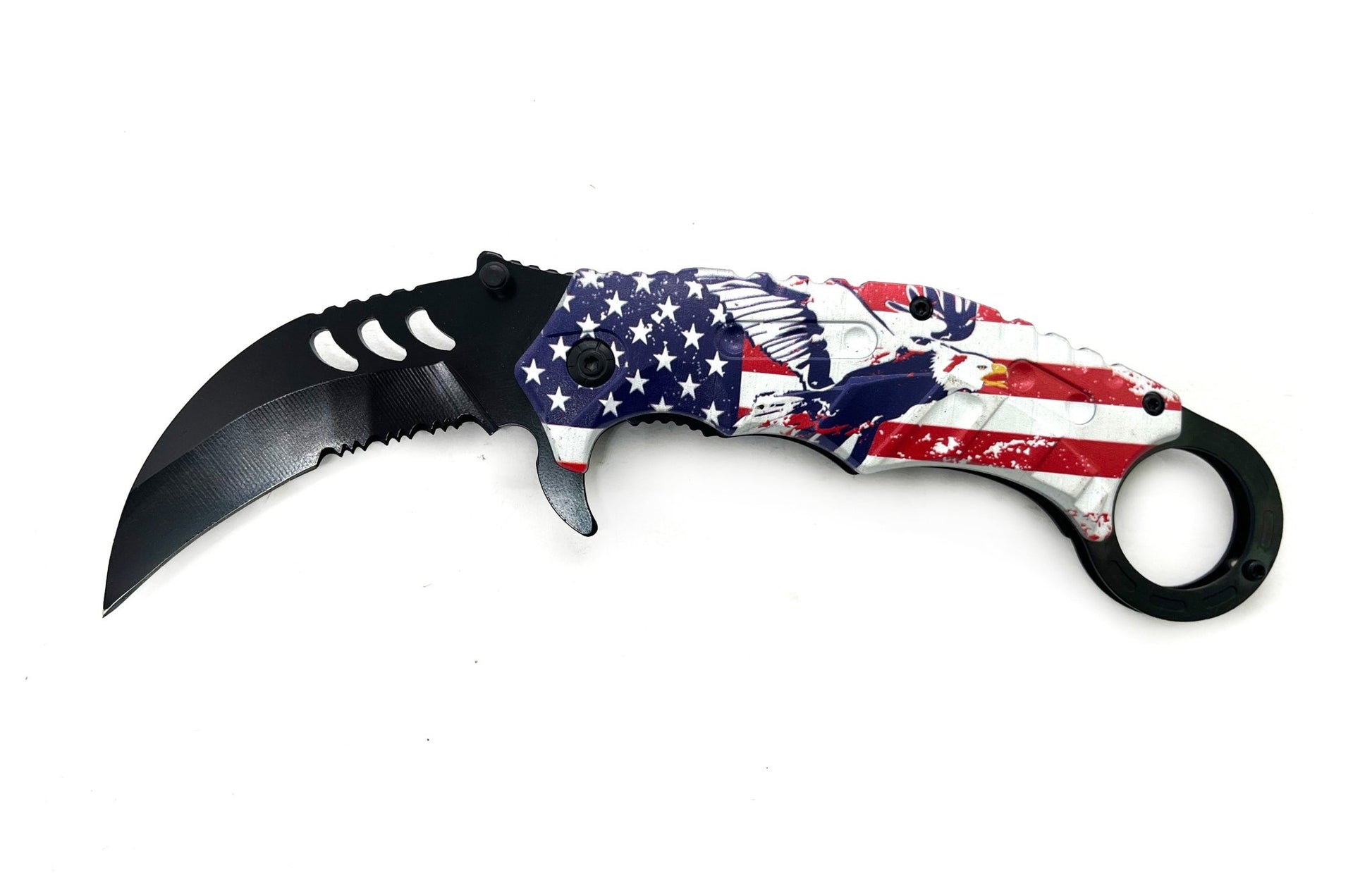 Razor Arc – Flag w/ Eagle - Brass Knuckles Shop