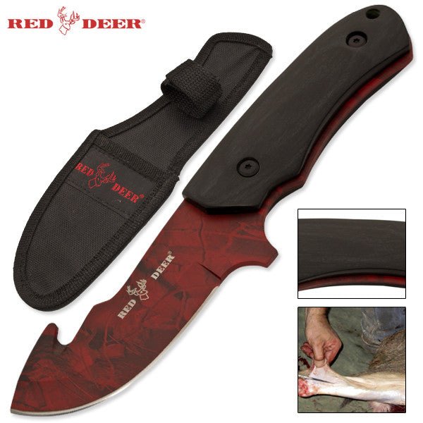 Skinning Edge – Red Camo - Brass Knuckles Shop