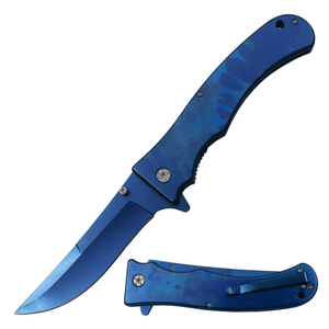 Snap Open – BLUE - Brass Knuckles Shop