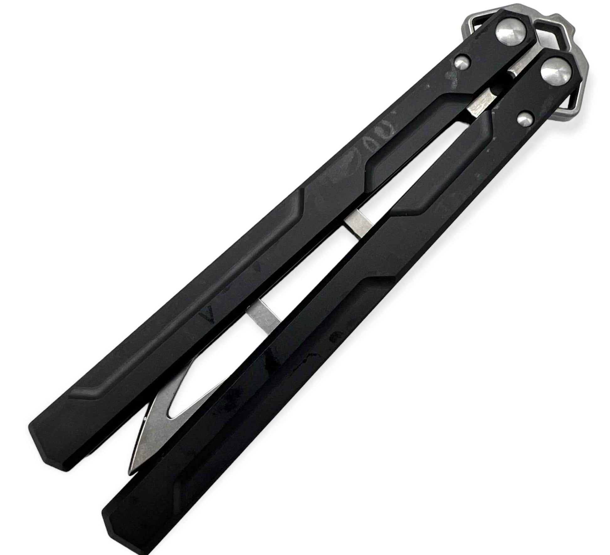 Spin Master – Black Handle, Silver Blade
