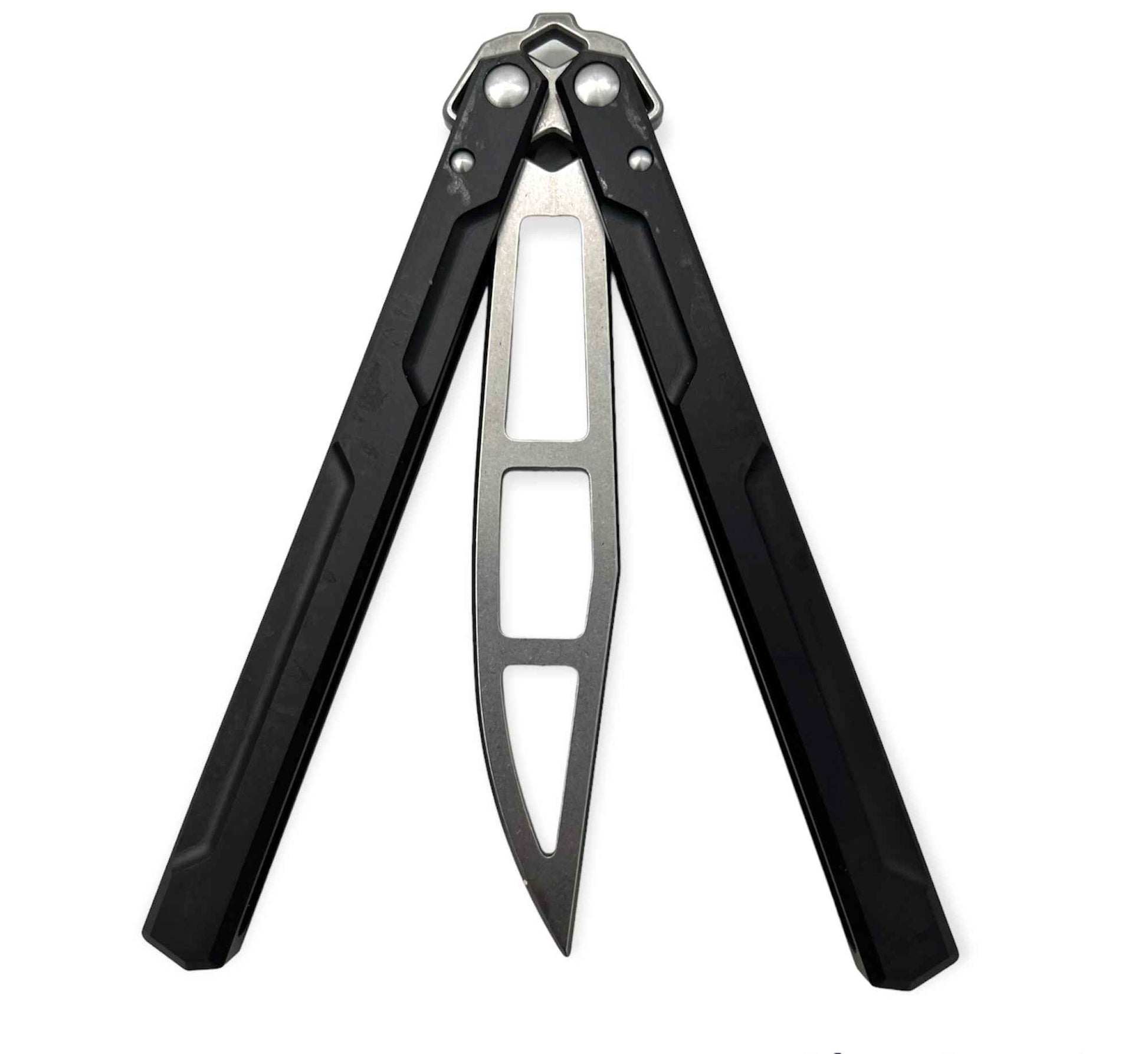 Spin Master – Black Handle, Silver Blade