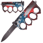 Stars &amp; Strikes Trench Knife - Brass Knuckles Shop