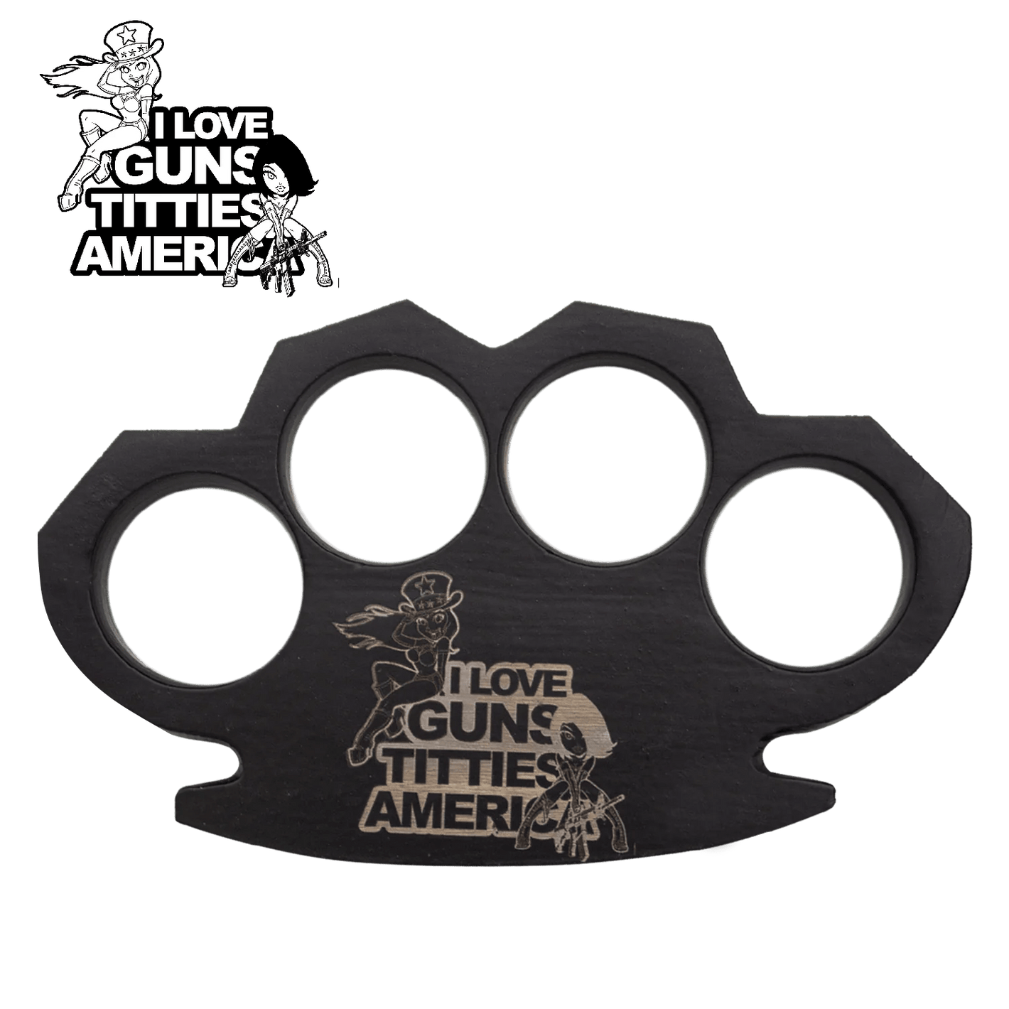 Stars, Stripes & Curves - Brass Knuckles Shop