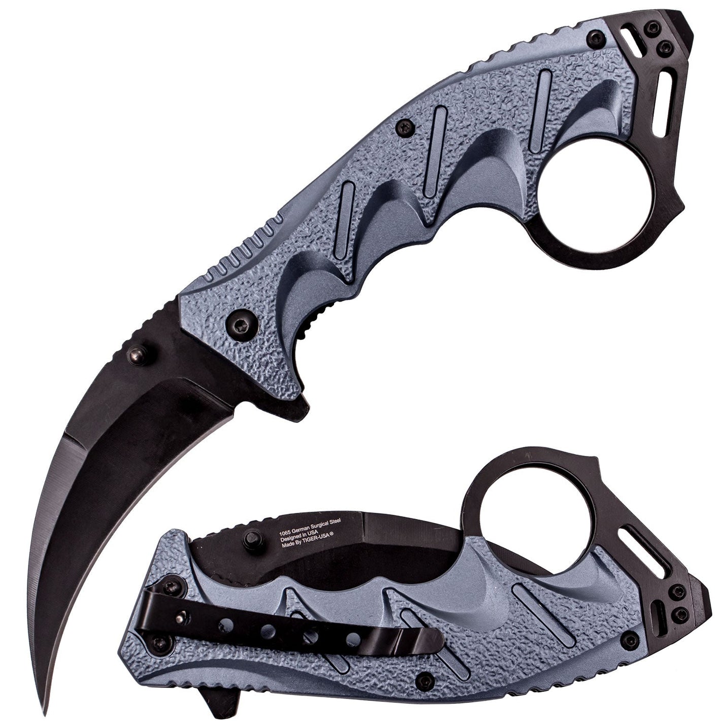 Talon Strike – Grey - Brass Knuckles Shop